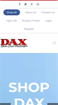 Mobile Screenshot of daxhaircare.com